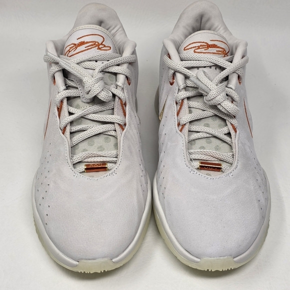Nike LeBron XXI 21 Akoya Light Bone Campfire Shoes FV2345-001 Size 8.5 B-GRADE main image 9